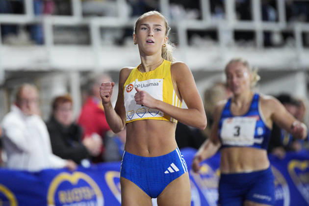 260829 Elna Wester of Sweden competes in women™s 400m during day 1 of the athletics gala Finnkampen on August 29, 2026 in Helsinki. Photo: Kalle Parkkinen BILDBYRAN COP 18 XY0124 friidrott athletics friidrett finnkampen day 1 bbeng dag 1 Copyright: KALLExPARKKINEN BB260829ZS006
