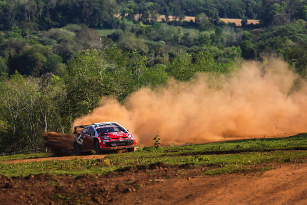 AUTO - WRC, Motorsport Rallye, WM - RALLY DEL PARAGUAY 2026 18 Takamoto KATSUTA, Aaron JOHNSTON, Toyota GR Yaris Rally1, action during the 2026 Rally del Paraguay, 11th round of the 2026 WRC World Rally Car Championship, from August 27 to 30, 2026 at Encarnacion, Itapua, Paraguay - EncarnacionParaguay Copyright: xNikosxKatikisx
