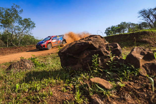 AUTO - WRC, Motorsport Rallye, WM - RALLY DEL PARAGUAY 2026 26 Gus GREENSMITH, Jonas ANDERSSON, Toyota GR Yaris, action during the 2026 Rally del Paraguay, 11th round of the 2026 WRC World Rally Car Championship, from August 27 to 30, 2026 at Encarnacion, Itapua, Paraguay - EncarnacionParaguay Copyright: xNikosxKatikisx