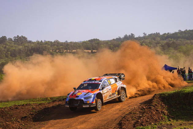 AUTO - WRC, Motorsport Rallye, WM - RALLY DEL PARAGUAY 2026 11 Thierry NEUVILLE, Martijn WYDAEGHE, Hyundai i20 N Rally1, action during the 2026 Rally del Paraguay, 11th round of the 2026 WRC World Rally Car Championship, from August 27 to 30, 2026 at Encarnacion, Itapua, Paraguay - EncarnacionParaguay Copyright: xNikosxKatikisx