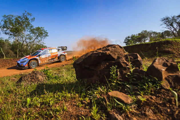 AUTO - WRC, Motorsport Rallye, WM - RALLY DEL PARAGUAY 2026 16 Adrien FOURMAUX, Alexandre CORIA, Hyundai i20 N Rally1, action during the 2026 Rally del Paraguay, 11th round of the 2026 WRC World Rally Car Championship, from August 27 to 30, 2026 at Encarnacion, Itapua, Paraguay - EncarnacionParaguay Copyright: xNikosxKatikisx