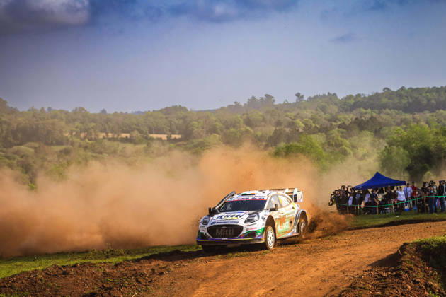 AUTO - WRC, Motorsport Rallye, WM - RALLY DEL PARAGUAY 2026 95 Jon ARMSTRONG, Shane BYRNE, Ford Puma Rally1, action during the 2026 Rally del Paraguay, 11th round of the 2026 WRC World Rally Car Championship, from August 27 to 30, 2026 at Encarnacion, Itapua, Paraguay - EncarnacionParaguay Copyright: xNikosxKatikisx