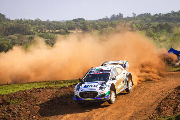 AUTO - WRC, Motorsport Rallye, WM - RALLY DEL PARAGUAY 2026 55 Joshua MCERLEAN, Eoin TREACY, Ford Puma Rally1, action during the 2026 Rally del Paraguay, 11th round of the 2026 WRC World Rally Car Championship, from August 27 to 30, 2026 at Encarnacion, Itapua, Paraguay - EncarnacionParaguay Copyright: xNikosxKatikisx