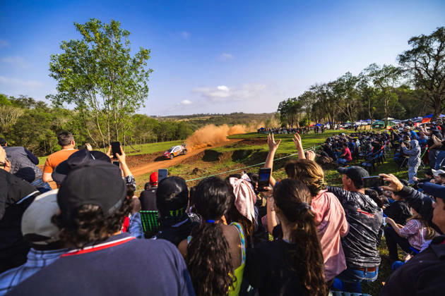 AUTO - WRC, Motorsport Rallye, WM - RALLY DEL PARAGUAY 2026 01 SÃ bastien OGIER, Vincent LANDAIS, Toyota GR Yaris Rally1, action during the 2026 Rally del Paraguay, 11th round of the 2026 WRC World Rally Car Championship, from August 27 to 30, 2026 at Encarnacion, Itapua, Paraguay - EncarnacionParaguay Copyright: xNikosxKatikisx
