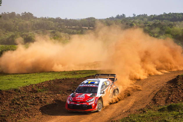 AUTO - WRC, Motorsport Rallye, WM - RALLY DEL PARAGUAY 2026 99 Oliver SOLBERG, Elliott EDMONDSON, Toyota GR Yaris Rally1, action during the 2026 Rally del Paraguay, 11th round of the 2026 WRC World Rally Car Championship, from August 27 to 30, 2026 at Encarnacion, Itapua, Paraguay - EncarnacionParaguay Copyright: xNikosxKatikisx