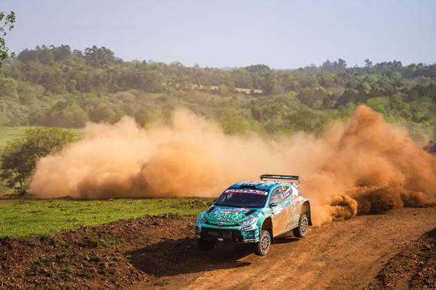 AUTO - WRC, Motorsport Rallye, WM - RALLY DEL PARAGUAY 2026 27 Diego DOMÃNGUEZ, Rogelio PENATE, Toyota GR Yaris, action during the 2026 Rally del Paraguay, 11th round of the 2026 WRC World Rally Car Championship, from August 27 to 30, 2026 at Encarnacion, Itapua, Paraguay - EncarnacionParaguay Copyright: xNikosxKatikisx