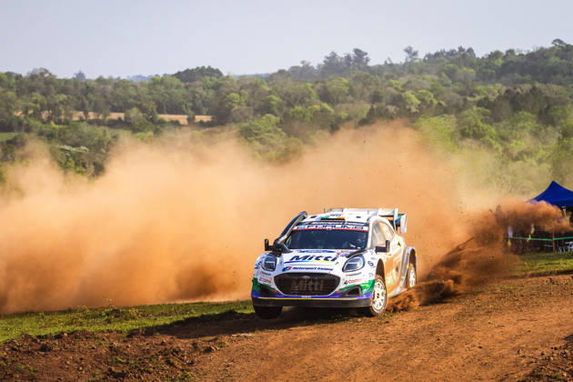AUTO - WRC, Motorsport Rallye, WM - RALLY DEL PARAGUAY 2026 55 Joshua MCERLEAN, Eoin TREACY, Ford Puma Rally1, action during the 2026 Rally del Paraguay, 11th round of the 2026 WRC World Rally Car Championship, from August 27 to 30, 2026 at Encarnacion, Itapua, Paraguay - EncarnacionParaguay Copyright: xNikosxKatikisx