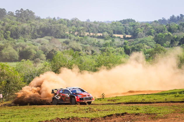 AUTO - WRC, Motorsport Rallye, WM - RALLY DEL PARAGUAY 2026 05 Sami PAJARI, Marko SALMINEN, Toyota GR Yaris Rally1, action during the 2026 Rally del Paraguay, 11th round of the 2026 WRC World Rally Car Championship, from August 27 to 30, 2026 at Encarnacion, Itapua, Paraguay - EncarnacionParaguay Copyright: xNikosxKatikisx