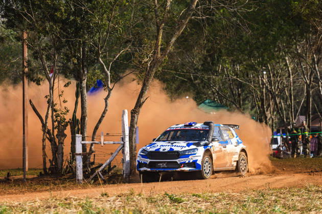 AUTO - WRC, Motorsport Rallye, WM - RALLY DEL PARAGUAY 2026 29 Taylor GILL, Daniel BRKIC, Skoda Fabia RS, action during the 2026 Rally del Paraguay, 11th round of the 2026 WRC World Rally Car Championship, from August 27 to 30, 2026 at Encarnacion, Itapua, Paraguay - EncarnacionParaguay Copyright: xNikosxKatikisx