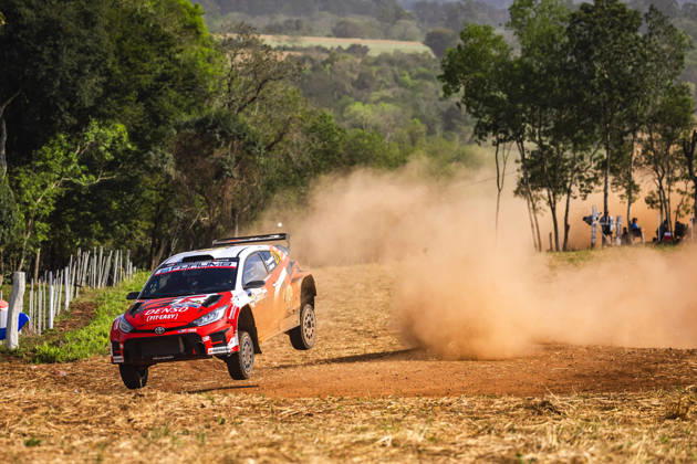 AUTO - WRC, Motorsport Rallye, WM - RALLY DEL PARAGUAY 2026 28 Yuki YAMAMOTO, James FULTON, Toyota GR Yaris, action during the 2026 Rally del Paraguay, 11th round of the 2026 WRC World Rally Car Championship, from August 27 to 30, 2026 at Encarnacion, Itapua, Paraguay - EncarnacionParaguay Copyright: xNikosxKatikisx