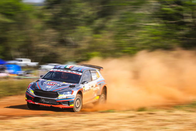 AUTO - WRC, Motorsport Rallye, WM - RALLY DEL PARAGUAY 2026 45 Miguel GRANADOS, Marc MARTÃ, Skoda Fabia RS, action during the 2026 Rally del Paraguay, 11th round of the 2026 WRC World Rally Car Championship, from August 27 to 30, 2026 at Encarnacion, Itapua, Paraguay - EncarnacionParaguay Copyright: xNikosxKatikisx