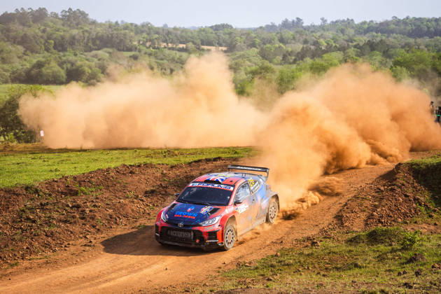 AUTO - WRC, Motorsport Rallye, WM - RALLY DEL PARAGUAY 2026 26 Gus GREENSMITH, Jonas ANDERSSON, Toyota GR Yaris, action during the 2026 Rally del Paraguay, 11th round of the 2026 WRC World Rally Car Championship, from August 27 to 30, 2026 at Encarnacion, Itapua, Paraguay - EncarnacionParaguay Copyright: xNikosxKatikisx