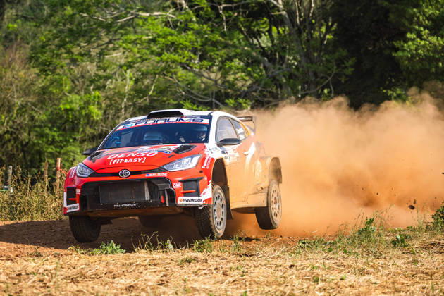 AUTO - WRC, Motorsport Rallye, WM - RALLY DEL PARAGUAY 2026 28 Yuki YAMAMOTO, James FULTON, Toyota GR Yaris, action during the 2026 Rally del Paraguay, 11th round of the 2026 WRC World Rally Car Championship, from August 27 to 30, 2026 at Encarnacion, Itapua, Paraguay - EncarnacionParaguay Copyright: xNikosxKatikisx