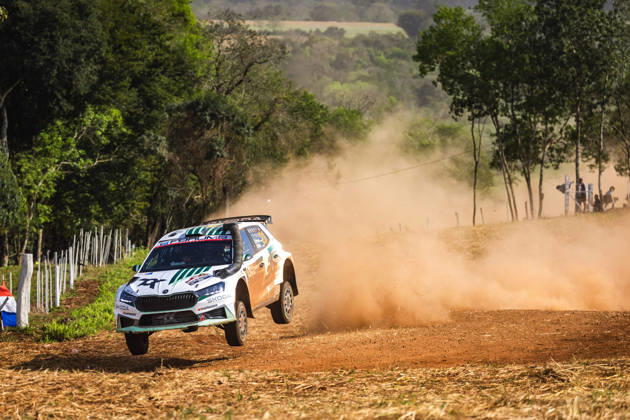 AUTO - WRC, Motorsport Rallye, WM - RALLY DEL PARAGUAY 2026 21 Robert VIRVES, Jakko VIILO, Skoda Fabia RS, action during the 2026 Rally del Paraguay, 11th round of the 2026 WRC World Rally Car Championship, from August 27 to 30, 2026 at Encarnacion, Itapua, Paraguay - EncarnacionParaguay Copyright: xNikosxKatikisx