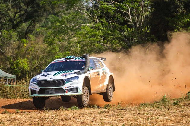AUTO - WRC, Motorsport Rallye, WM - RALLY DEL PARAGUAY 2026 21 Robert VIRVES, Jakko VIILO, Skoda Fabia RS, action during the 2026 Rally del Paraguay, 11th round of the 2026 WRC World Rally Car Championship, from August 27 to 30, 2026 at Encarnacion, Itapua, Paraguay - EncarnacionParaguay Copyright: xNikosxKatikisx