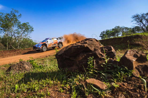 AUTO - WRC, Motorsport Rallye, WM - RALLY DEL PARAGUAY 2026 20 Hayden PADDON, John KENNARD, Hyundai i20 N Rally1, action during the 2026 Rally del Paraguay, 11th round of the 2026 WRC World Rally Car Championship, from August 27 to 30, 2026 at Encarnacion, Itapua, Paraguay - EncarnacionParaguay Copyright: xNikosxKatikisx