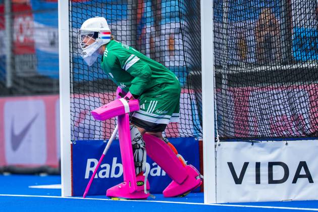 AMSTELVEEN, 29-08-2026, Wagener Stadion, FIH Hockey World Cup 2026 Women, 2026. Anne Veenendaal during the game Netherlands - Argentina (women). Netherlands - Argentina (women)  x206222309x Copyright: