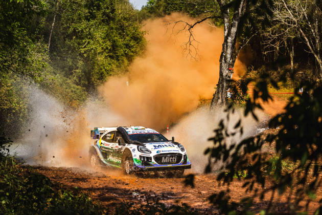 AUTO - WRC, Motorsport Rallye, WM - RALLY DEL PARAGUAY 2026 95 Jon ARMSTRONG, Shane BYRNE, Ford Puma Rally1, action during the 2026 Rally del Paraguay, 11th round of the 2026 WRC World Rally Car Championship, from August 27 to 30, 2026 at Encarnacion, Itapua, Paraguay - EncarnacionParaguay Copyright: xNikosxKatikisx