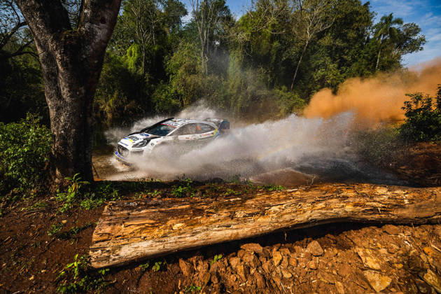 AUTO - WRC, Motorsport Rallye, WM - RALLY DEL PARAGUAY 2026 95 Jon ARMSTRONG, Shane BYRNE, Ford Puma Rally1, action during the 2026 Rally del Paraguay, 11th round of the 2026 WRC World Rally Car Championship, from August 27 to 30, 2026 at Encarnacion, Itapua, Paraguay - EncarnacionParaguay Copyright: xNikosxKatikisx