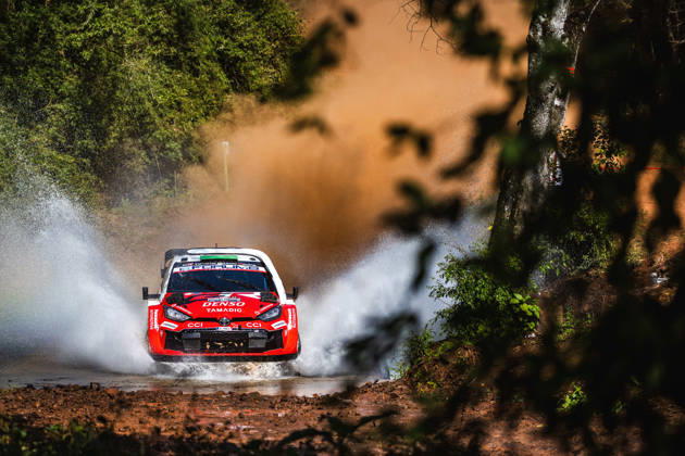 AUTO - WRC, Motorsport Rallye, WM - RALLY DEL PARAGUAY 2026 33 Elfyn EVANS, Scott MARTIN, Toyota GR Yaris Rally1, action during the 2026 Rally del Paraguay, 11th round of the 2026 WRC World Rally Car Championship, from August 27 to 30, 2026 at Encarnacion, Itapua, Paraguay - EncarnacionParaguay Copyright: xNikosxKatikisx