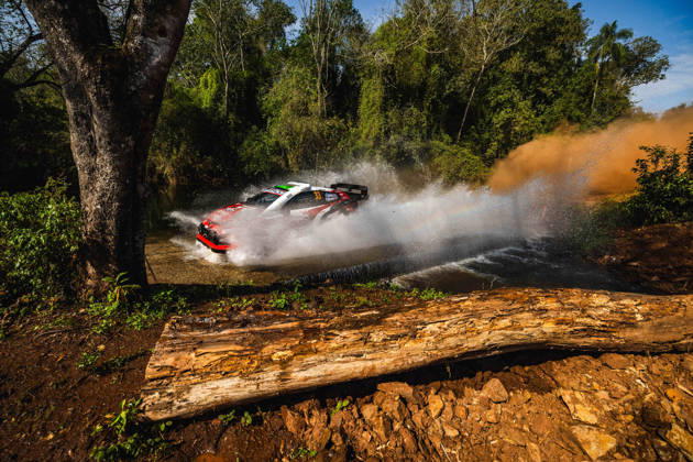 AUTO - WRC, Motorsport Rallye, WM - RALLY DEL PARAGUAY 2026 33 Elfyn EVANS, Scott MARTIN, Toyota GR Yaris Rally1, action during the 2026 Rally del Paraguay, 11th round of the 2026 WRC World Rally Car Championship, from August 27 to 30, 2026 at Encarnacion, Itapua, Paraguay - EncarnacionParaguay Copyright: xNikosxKatikisx