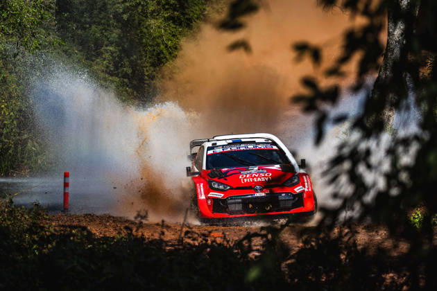 AUTO - WRC, Motorsport Rallye, WM - RALLY DEL PARAGUAY 2026 05 Sami PAJARI, Marko SALMINEN, Toyota GR Yaris Rally1, action during the 2026 Rally del Paraguay, 11th round of the 2026 WRC World Rally Car Championship, from August 27 to 30, 2026 at Encarnacion, Itapua, Paraguay - EncarnacionParaguay Copyright: xNikosxKatikisx