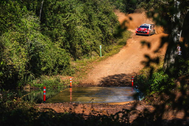 AUTO - WRC, Motorsport Rallye, WM - RALLY DEL PARAGUAY 2026 05 Sami PAJARI, Marko SALMINEN, Toyota GR Yaris Rally1, action during the 2026 Rally del Paraguay, 11th round of the 2026 WRC World Rally Car Championship, from August 27 to 30, 2026 at Encarnacion, Itapua, Paraguay - EncarnacionParaguay Copyright: xNikosxKatikisx