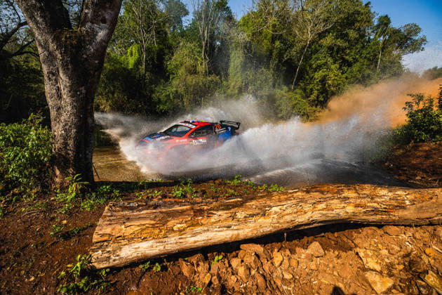 AUTO - WRC, Motorsport Rallye, WM - RALLY DEL PARAGUAY 2026 26 Gus GREENSMITH, Jonas ANDERSSON, Toyota GR Yaris, action during the 2026 Rally del Paraguay, 11th round of the 2026 WRC World Rally Car Championship, from August 27 to 30, 2026 at Encarnacion, Itapua, Paraguay - EncarnacionParaguay Copyright: xNikosxKatikisx