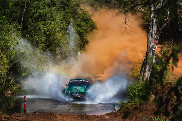 AUTO - WRC, Motorsport Rallye, WM - RALLY DEL PARAGUAY 2026 27 Diego DOMÃNGUEZ, Rogelio PENATE, Toyota GR Yaris, action during the 2026 Rally del Paraguay, 11th round of the 2026 WRC World Rally Car Championship, from August 27 to 30, 2026 at Encarnacion, Itapua, Paraguay - EncarnacionParaguay Copyright: xNikosxKatikisx