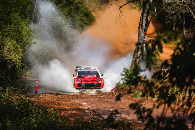AUTO - WRC, Motorsport Rallye, WM - RALLY DEL PARAGUAY 2026 18 Takamoto KATSUTA, Aaron JOHNSTON, Toyota GR Yaris Rally1, action during the 2026 Rally del Paraguay, 11th round of the 2026 WRC World Rally Car Championship, from August 27 to 30, 2026 at Encarnacion, Itapua, Paraguay - EncarnacionParaguay Copyright: xNikosxKatikisx