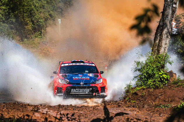 AUTO - WRC, Motorsport Rallye, WM - RALLY DEL PARAGUAY 2026 26 Gus GREENSMITH, Jonas ANDERSSON, Toyota GR Yaris, action during the 2026 Rally del Paraguay, 11th round of the 2026 WRC World Rally Car Championship, from August 27 to 30, 2026 at Encarnacion, Itapua, Paraguay - EncarnacionParaguay Copyright: xNikosxKatikisx