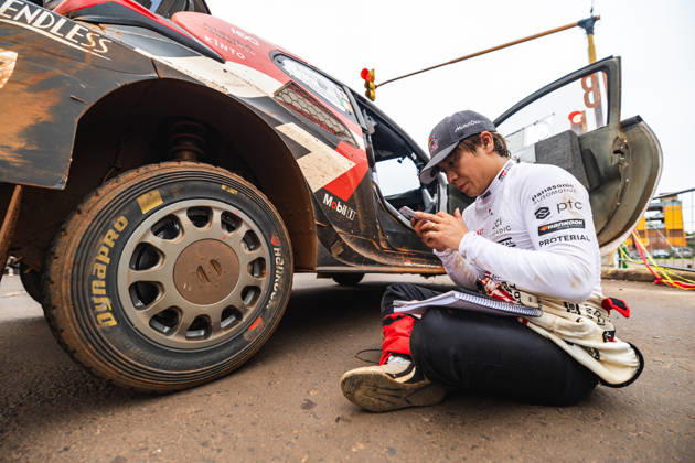 AUTO - WRC, Motorsport Rallye, WM - RALLY DEL PARAGUAY 2026 KATSUTA Takamoto, JOHNSTON Aaron, Toyota GR Yaris Rally1, portrait during the 2026 Rally del Paraguay, 11th round of the 2026 WRC World Rally Car Championship, from August 27 to 30, 2026 at Encarnacion, Itapua, Paraguay - EncarnacionParaguay Copyright: xNikosxKatikisx