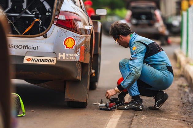 AUTO - WRC, Motorsport Rallye, WM - RALLY DEL PARAGUAY 2026 NEUVILLE Thierry, WYDAEGHE Martijn, Hyundai i20 N Rally1, portrait during the 2026 Rally del Paraguay, 11th round of the 2026 WRC World Rally Car Championship, from August 27 to 30, 2026 at Encarnacion, Itapua, Paraguay - EncarnacionParaguay Copyright: xNikosxKatikisx