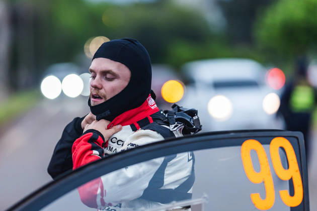 AUTO - WRC, Motorsport Rallye, WM - RALLY DEL PARAGUAY 2026 SOLBERG Oliver, EDMONDSON Elliott, Toyota GR Yaris Rally1, portrait during the 2026 Rally del Paraguay, 11th round of the 2026 WRC World Rally Car Championship, from August 27 to 30, 2026 at Encarnacion, Itapua, Paraguay - EncarnacionParaguay Copyright: xNikosxKatikisx