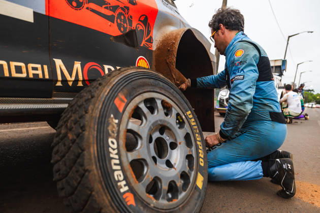 AUTO - WRC, Motorsport Rallye, WM - RALLY DEL PARAGUAY 2026 NEUVILLE Thierry, WYDAEGHE Martijn, Hyundai i20 N Rally1, portrait during the 2026 Rally del Paraguay, 11th round of the 2026 WRC World Rally Car Championship, from August 27 to 30, 2026 at Encarnacion, Itapua, Paraguay - EncarnacionParaguay Copyright: xNikosxKatikisx