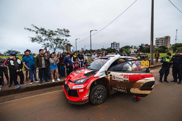 AUTO - WRC, Motorsport Rallye, WM - RALLY DEL PARAGUAY 2026 SOLBERG Oliver, EDMONDSON Elliott, Toyota GR Yaris Rally1, portrait during the 2026 Rally del Paraguay, 11th round of the 2026 WRC World Rally Car Championship, from August 27 to 30, 2026 at Encarnacion, Itapua, Paraguay - EncarnacionParaguay Copyright: xNikosxKatikisx