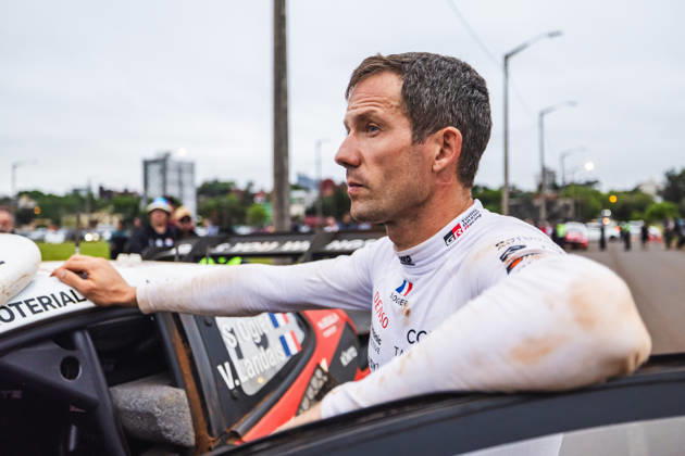 AUTO - WRC, Motorsport Rallye, WM - RALLY DEL PARAGUAY 2026 OGIER SÃ bastien, LANDAIS Vincent, Toyota GR Yaris Rally1, portrait during the 2026 Rally del Paraguay, 11th round of the 2026 WRC World Rally Car Championship, from August 27 to 30, 2026 at Encarnacion, Itapua, Paraguay - EncarnacionParaguay Copyright: xNikosxKatikisx