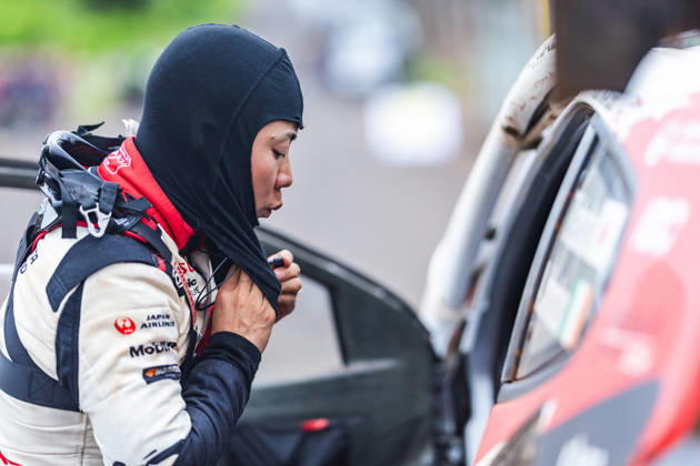 AUTO - WRC, Motorsport Rallye, WM - RALLY DEL PARAGUAY 2026 KATSUTA Takamoto, JOHNSTON Aaron, Toyota GR Yaris Rally1, portrait during the 2026 Rally del Paraguay, 11th round of the 2026 WRC World Rally Car Championship, from August 27 to 30, 2026 at Encarnacion, Itapua, Paraguay - EncarnacionParaguay Copyright: xNikosxKatikisx