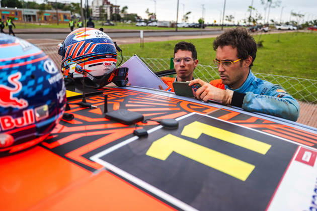 AUTO - WRC, Motorsport Rallye, WM - RALLY DEL PARAGUAY 2026 NEUVILLE Thierry, WYDAEGHE Martijn, Hyundai i20 N Rally1, portrait during the 2026 Rally del Paraguay, 11th round of the 2026 WRC World Rally Car Championship, from August 27 to 30, 2026 at Encarnacion, Itapua, Paraguay - EncarnacionParaguay Copyright: xNikosxKatikisx