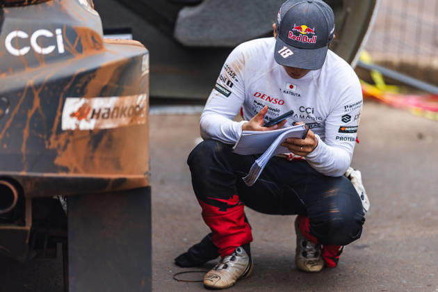 AUTO - WRC, Motorsport Rallye, WM - RALLY DEL PARAGUAY 2026 KATSUTA Takamoto, JOHNSTON Aaron, Toyota GR Yaris Rally1, portrait during the 2026 Rally del Paraguay, 11th round of the 2026 WRC World Rally Car Championship, from August 27 to 30, 2026 at Encarnacion, Itapua, Paraguay - EncarnacionParaguay Copyright: xNikosxKatikisx