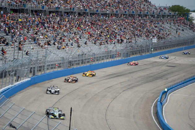 Drivers compete in the 2026 IndyCar, Indy Car, IRL, USA Snap-on Milwaukee Mile 250 in Milwaukee, United States, 29 August 2026. IndyCar 2026 in Milwaukee !ACHTUNG: NUR REDAKTIONELLE NUTZUNG!  Copyright: xKennethxFernandezx AMDEP1634 20260830-55021257899_1