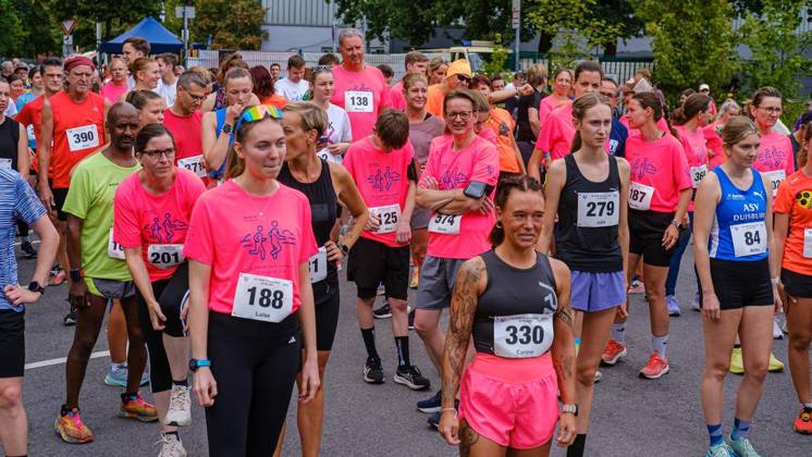 28. RWW-Ruhrauenlauf in Mülheim ** NUR FÜR REDAKTIONELLE ZWECKE ** EDITORIAL USE ONLY **<p>14:15 Uhr 5-km-Jogginglauf 28. RWW-Ruhrauenlauf in den Ruhrauen am Samstag, 29. August 2026 in Mülheim.¨ Deutschland NRW Mülheim Copyright: ChristophxWojtyczka