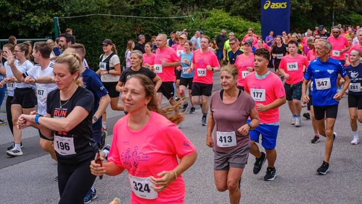 28. RWW-Ruhrauenlauf in Mülheim ** NUR FÜR REDAKTIONELLE ZWECKE ** EDITORIAL USE ONLY **<p>14:15 Uhr 5-km-Jogginglauf 28. RWW-Ruhrauenlauf in den Ruhrauen am Samstag, 29. August 2026 in Mülheim.¨ Deutschland NRW Mülheim Copyright: ChristophxWojtyczka