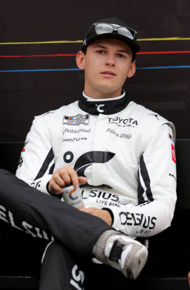 DAYTONA BEACH, FL - AUGUST 29: Cory Heim ( 67 23XI Racing CELSIUS Toyota) before the start of the NASCAR, Motorsport, USA Cup Series Coke Zero Sugar 400 on August 29, 2026 at Daytona International Speedway in Daytona Beach, FL (Photo by Malcolm Hope Icon Sportswire) AUTO: AUG 29 NASCAR Cup Series Coke Zero Sugar 400 EDITORIAL USE ONLY Icon260829019400
