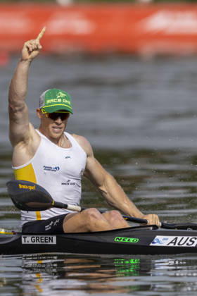 ICF Canoe Sprint and Paracanoe World Championships Thomas Green during K1 Men 500m -Final A at the ICF Canoe Sprint and Paracanoe World Championships 2026 in Poznan,Poland on August 29, 2026 Poznan Poland  Copyright: xAndrzejxIwanczukx originalFilename:iwanczuk-icfcanoe260830_npbIV.jpg
