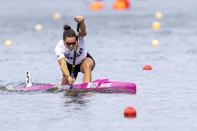 ICF Canoe Sprint and Paracanoe World Championships Nevin Harrison during C1 women 200m -Final A at the ICF Canoe Sprint and Paracanoe World Championships 2026 in Poznan,Poland on August 30, 2026 Poznan Poland  Copyright: xAndrzejxIwanczukx originalFilename:iwanczuk-icfcanoe260830_np4Vm.jpg