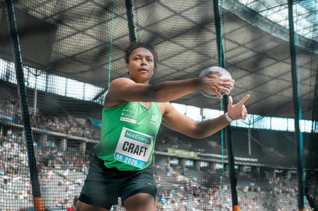 Shanice Craft (SV Halle, Diskuswurf Frauen), GER, Leichtathletik, Athletics, ISTAF, Berlin, 30.08.2026, GER, Leichtathletik, Athletics, ISTAF, Berlin, 30.08.2026 Berlin Copyright: xStefanxMayerx EP_SMR