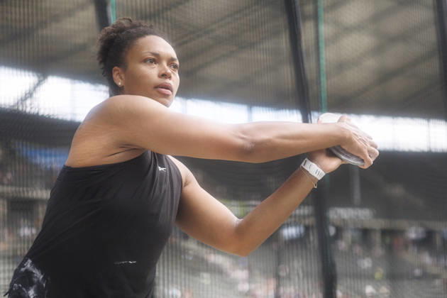 BERLIN, GERMANY - AUGUST 30, 2026: Shanice CRAFT (GER Germany) competing in the women’s discus throw during the ISTAF at Olympic Stadium on August 30, 2026 in Berlin, Germany. Germany Copyright: xAxelxKohringx