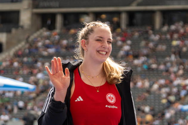 Deutschland: Leichtathletik, Leichtathletik Meeting, Sportfest ISTAF 2026 am 30.08.2026 in Berlin (Olympiastadion): Diskus der Frauen. Leia Braunagel (Deutschland) Copyright: xSvenxHeidmannx