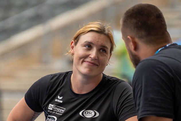 Deutschland: Leichtathletik, Leichtathletik Meeting, Sportfest ISTAF 2026 am 30.08.2026 in Berlin (Olympiastadion): Diskus der Frauen. Kristin Pudenz (Deutschland) Copyright: xSvenxHeidmannx